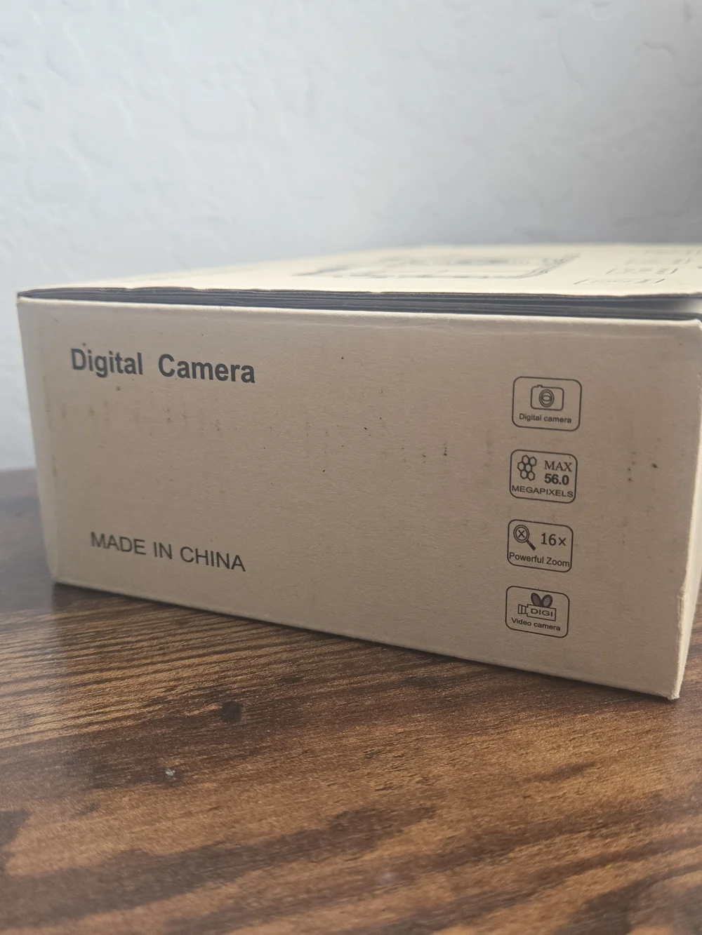 iShare Black 4K Digital Camera with Macro Lens